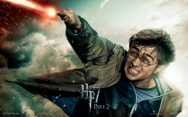 Harry Potter and the Deathly Hallows: Part 2. Desktop wallpaper