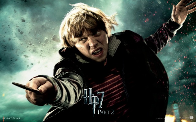 Harry Potter and the Deathly Hallows: Part 2. Desktop wallpaper