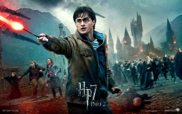 Harry Potter and the Deathly Hallows: Part 2. Desktop wallpaper