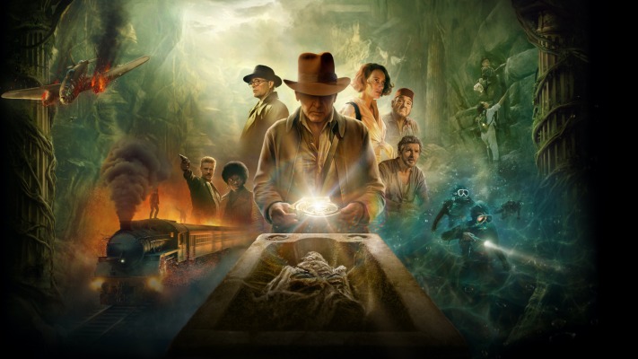 Indiana Jones and the Dial of Destiny. Desktop wallpaper