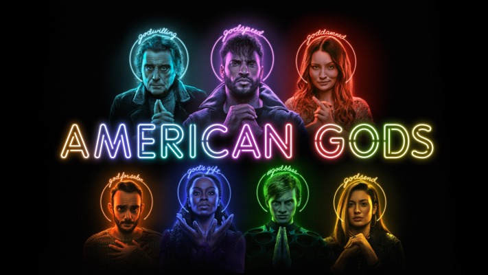 American Gods. Desktop wallpaper