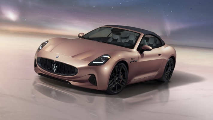 Maserati GranCabrio Folgore 2025. Desktop wallpaper