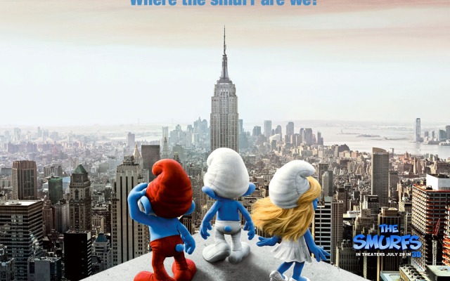 Smurfs, The. Desktop wallpaper