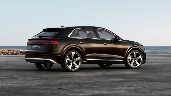 Audi Q8 TSFI e quattro 2024. Desktop wallpaper