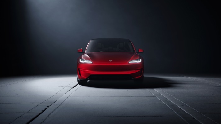 Tesla Model 3 Performance 2025. Desktop wallpaper