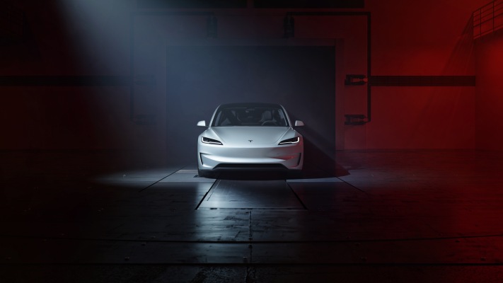 Tesla Model 3 Performance 2025. Desktop wallpaper