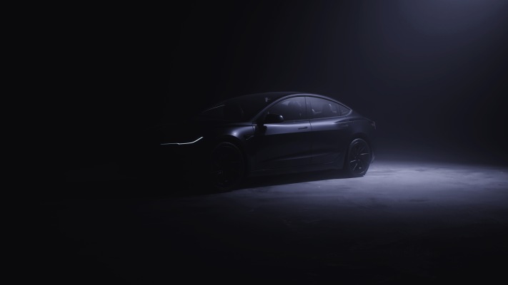 Tesla Model 3 Performance 2025. Desktop wallpaper