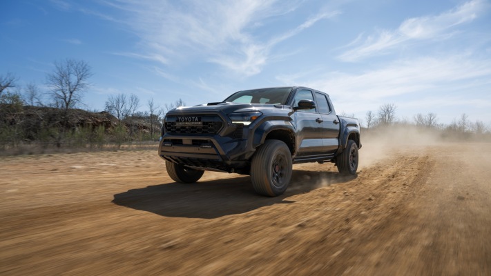 Toyota Tacoma i-Force Max TRD Pro 2024. Desktop wallpaper