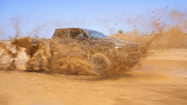 Toyota Tacoma i-Force Max TRD Pro 2024. Desktop wallpaper