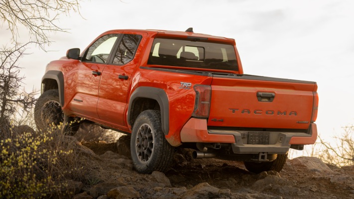 Toyota Tacoma i-Force Max TRD Off-Road 2024. Desktop wallpaper