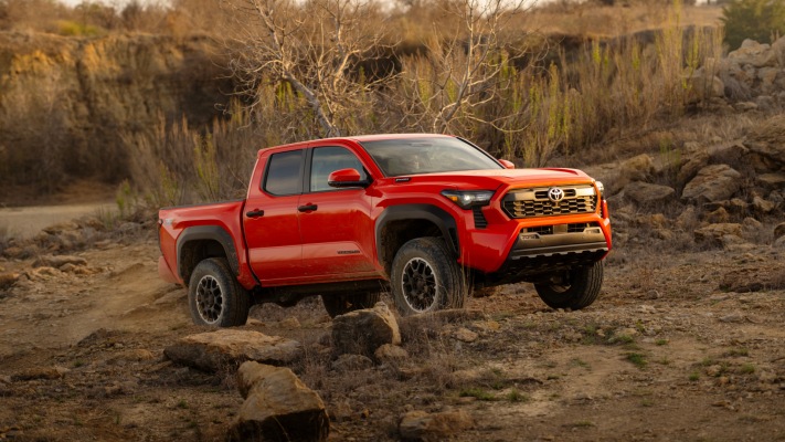 Toyota Tacoma i-Force Max TRD Off-Road 2024. Desktop wallpaper