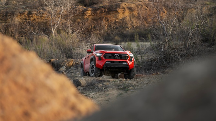 Toyota Tacoma i-Force Max TRD Off-Road 2024. Desktop wallpaper