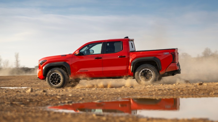 Toyota Tacoma i-Force Max TRD Off-Road 2024. Desktop wallpaper