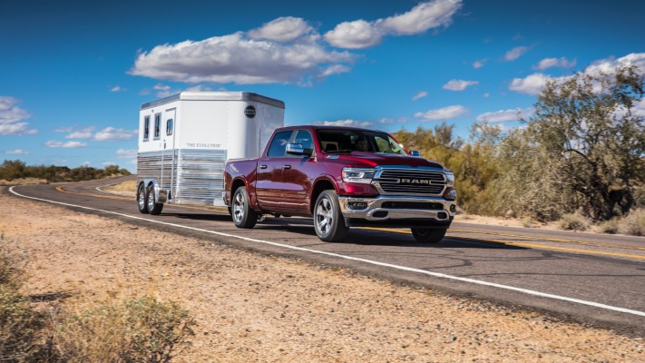 Ram 1500 Laramie 2024. Desktop wallpaper