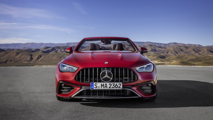 Mercedes-AMG CLE 53 4MATIC+ Cabriolet 2025. Desktop wallpaper