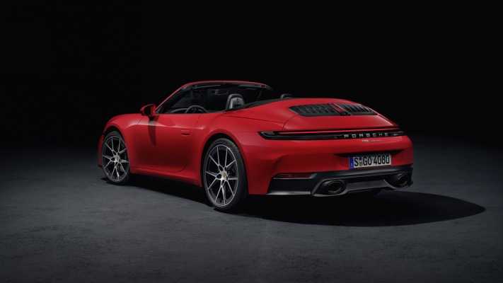 Porsche 911 Carrera GTS Cabriolet 2025. Desktop wallpaper