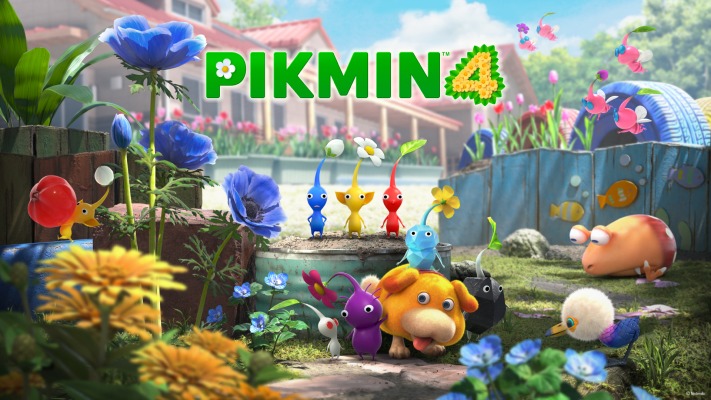 Pikmin 4. Desktop wallpaper