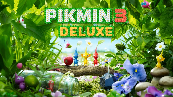 Pikmin 3 Deluxe. Desktop wallpaper