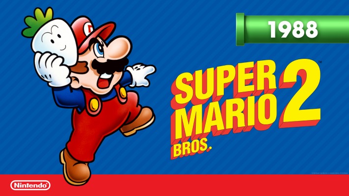 Super Mario Bros. 2. Desktop wallpaper