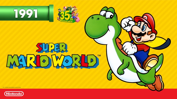 Super Mario World. Desktop wallpaper