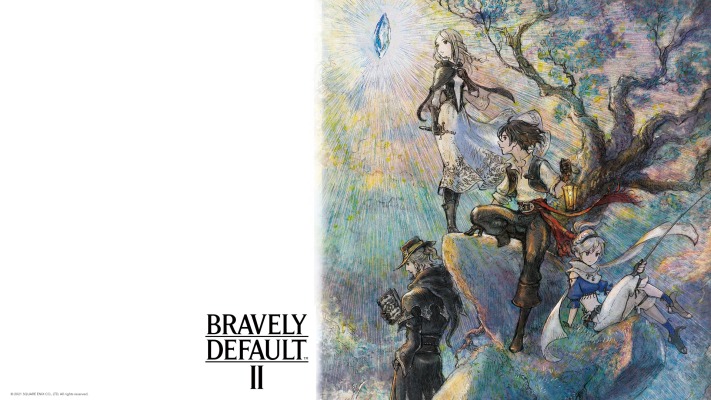 Bravely Default 2. Desktop wallpaper