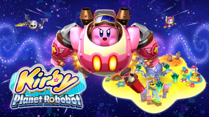 Kirby: Planet Robobot. Desktop wallpaper