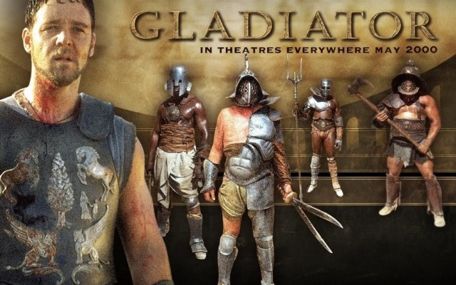 Gladiator. Desktop wallpaper