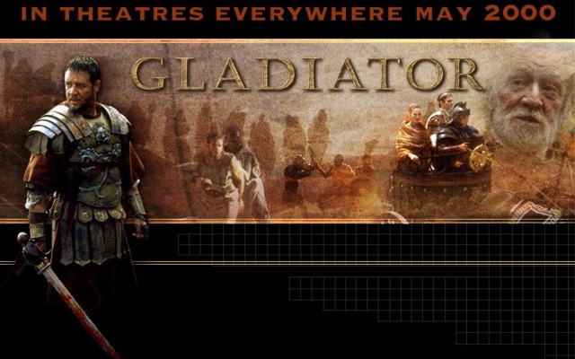 Gladiator. Desktop wallpaper