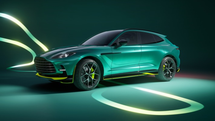 Aston Martin DBX 707 AMR24 2024. Desktop wallpaper