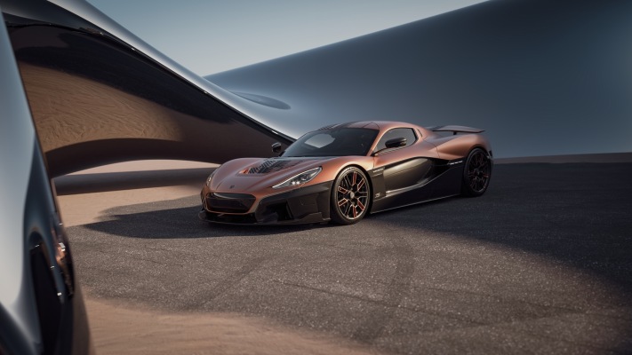 Rimac Nevera 15th Anniversary Edition 2024. Desktop wallpaper