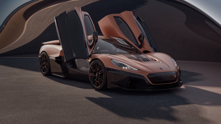 Rimac Nevera 15th Anniversary Edition 2024. Desktop wallpaper