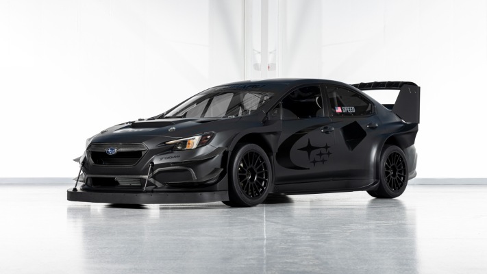 Subaru WRX Project Midnight Concept 2024. Desktop wallpaper