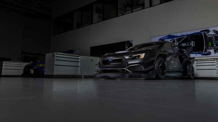 Subaru WRX Project Midnight Concept 2024. Desktop wallpaper