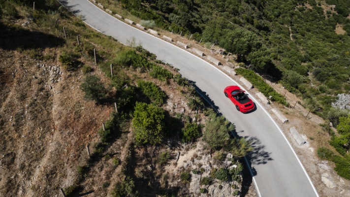 Porsche 911 Carrera Cabriolet 2025. Desktop wallpaper