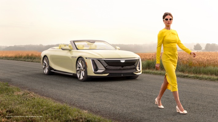 Cadillac Sollei Concept 2024. Desktop wallpaper