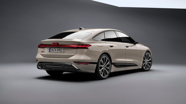 Audi A6 Sportback e-tron 2025. Desktop wallpaper