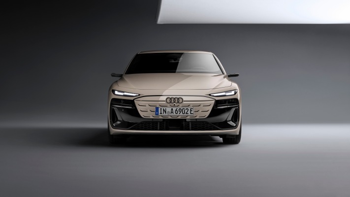 Audi A6 Sportback e-tron 2025. Desktop wallpaper