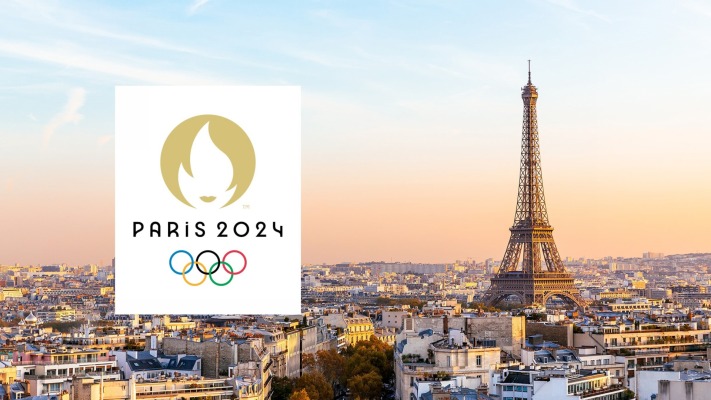 Paris 2024 Olympics. Desktop wallpaper