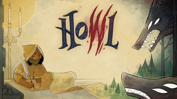 Howl. Desktop wallpaper