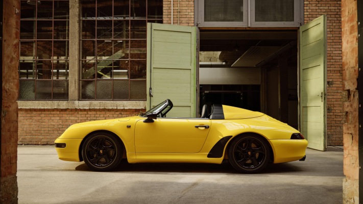 Porsche 911 Speedster 2024. Desktop wallpaper