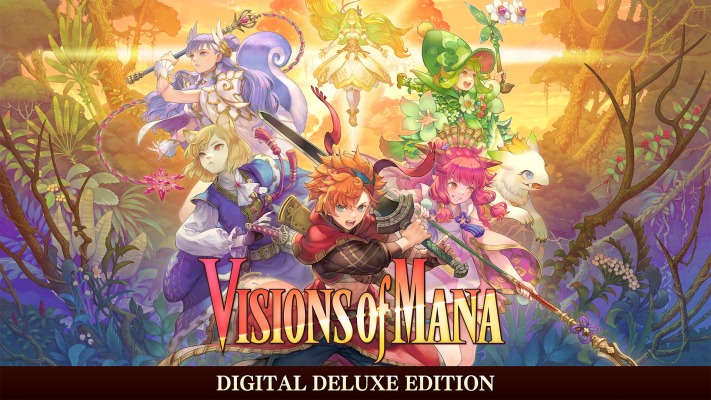 Visions of Mana Digital Deluxe Edition. Desktop wallpaper