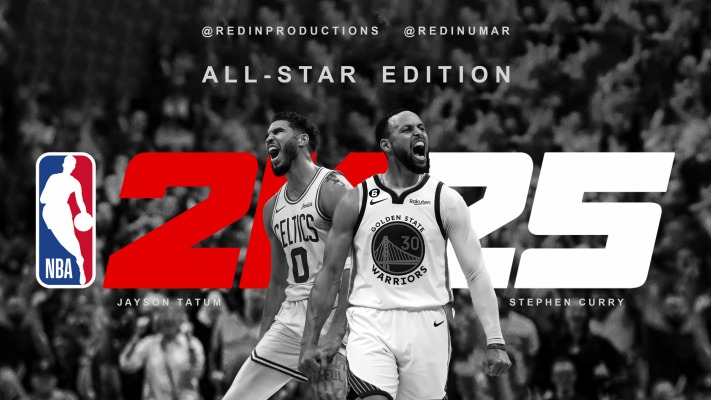 NBA 2K25 All-Star Edition. Desktop wallpaper