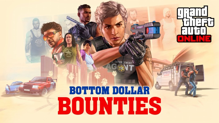 Grand Theft Auto Online: Bottom Dollar Bounties. Desktop wallpaper