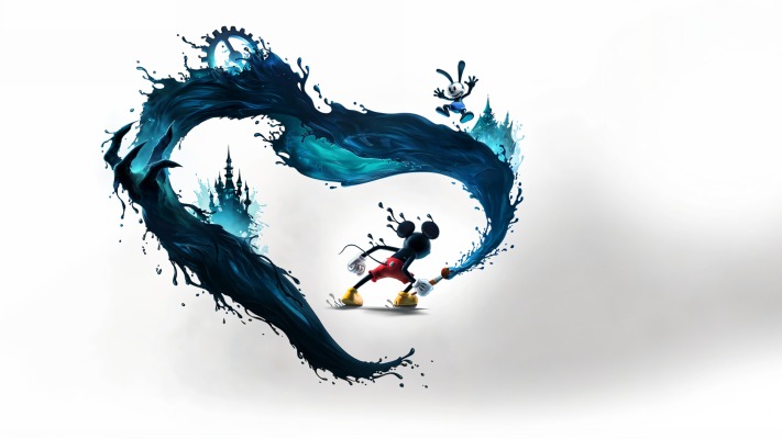 Disney Epic Mickey: Rebrushed. Desktop wallpaper