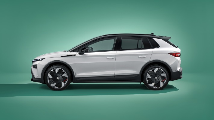 Skoda Elroq First Edition 2025. Desktop wallpaper