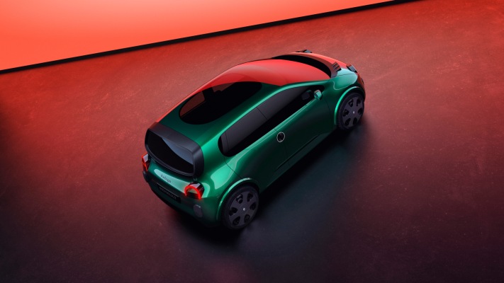 Renault Twingo E-Tech Concept 2025. Desktop wallpaper