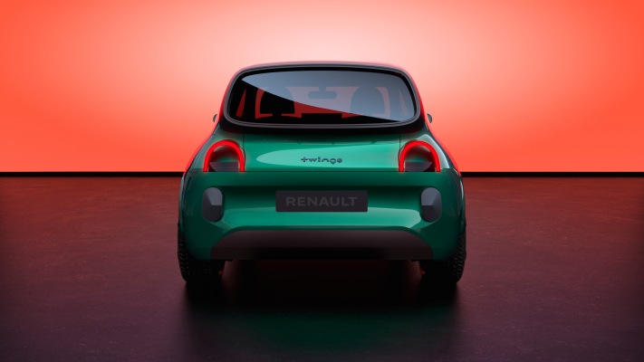 Renault Twingo E-Tech Concept 2025. Desktop wallpaper