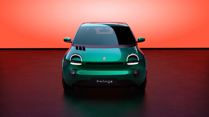 Renault Twingo E-Tech Concept 2025. Desktop wallpaper