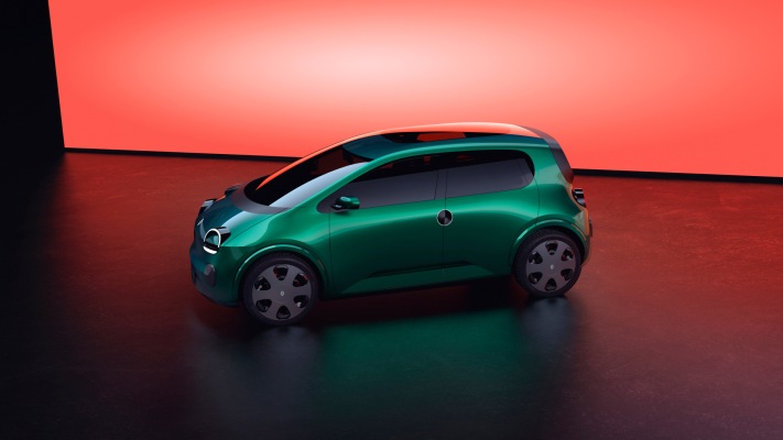 Renault Twingo E-Tech Concept 2025. Desktop wallpaper