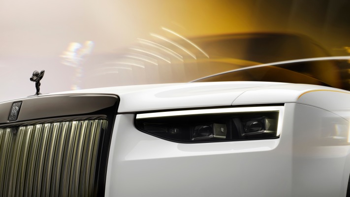 Rolls-Royce Black Badge Ghost Series 2 2025. Desktop wallpaper